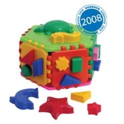 Логич.игрушка Куб умный малыш Гиппо 2445 интелком22 Код 217-330.jpg