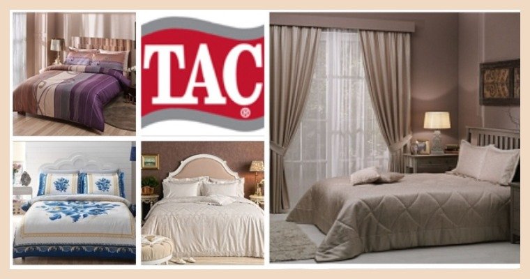 Логотип TAC; Kristal; Valeron; Saten Delux; Pierre Cardin; Casabel